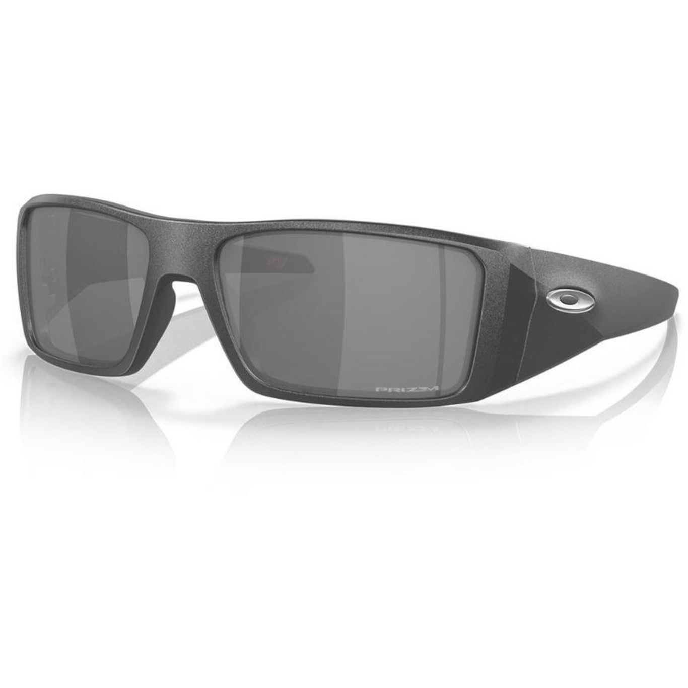 Óculos de Sol Unissex Oakley Heliostat Stell Prizm Black - Foto 1