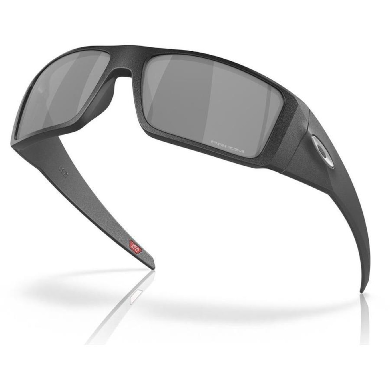 Óculos de Sol Unissex Oakley Heliostat Stell Prizm Black - Foto 3