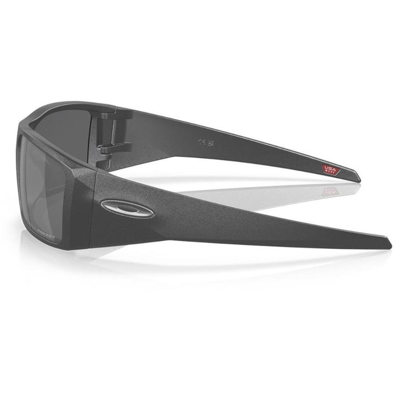 Óculos de Sol Unissex Oakley Heliostat Stell Prizm Black - Foto 4