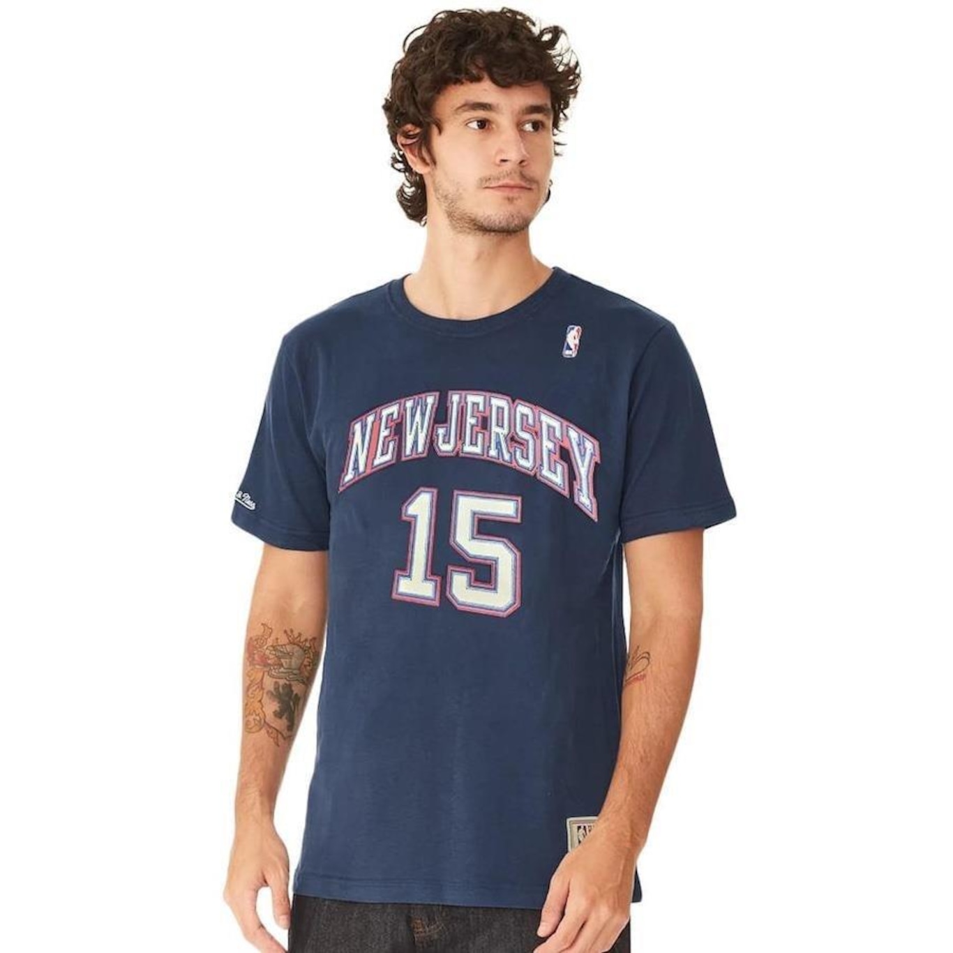 Camiseta NBA New Jersey Carter - Masculina - Foto 1