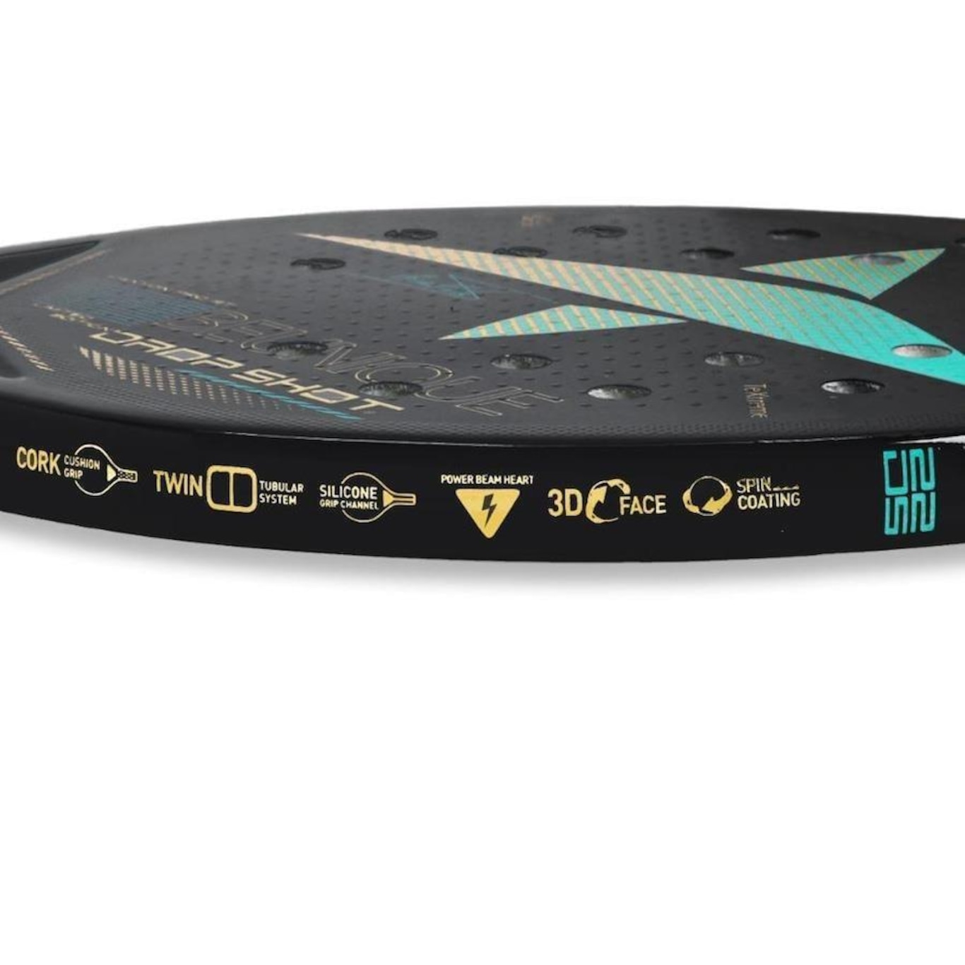 Raquete de Beach Tennis Drop Shot Canyon Pro Limited Edition - Foto 6