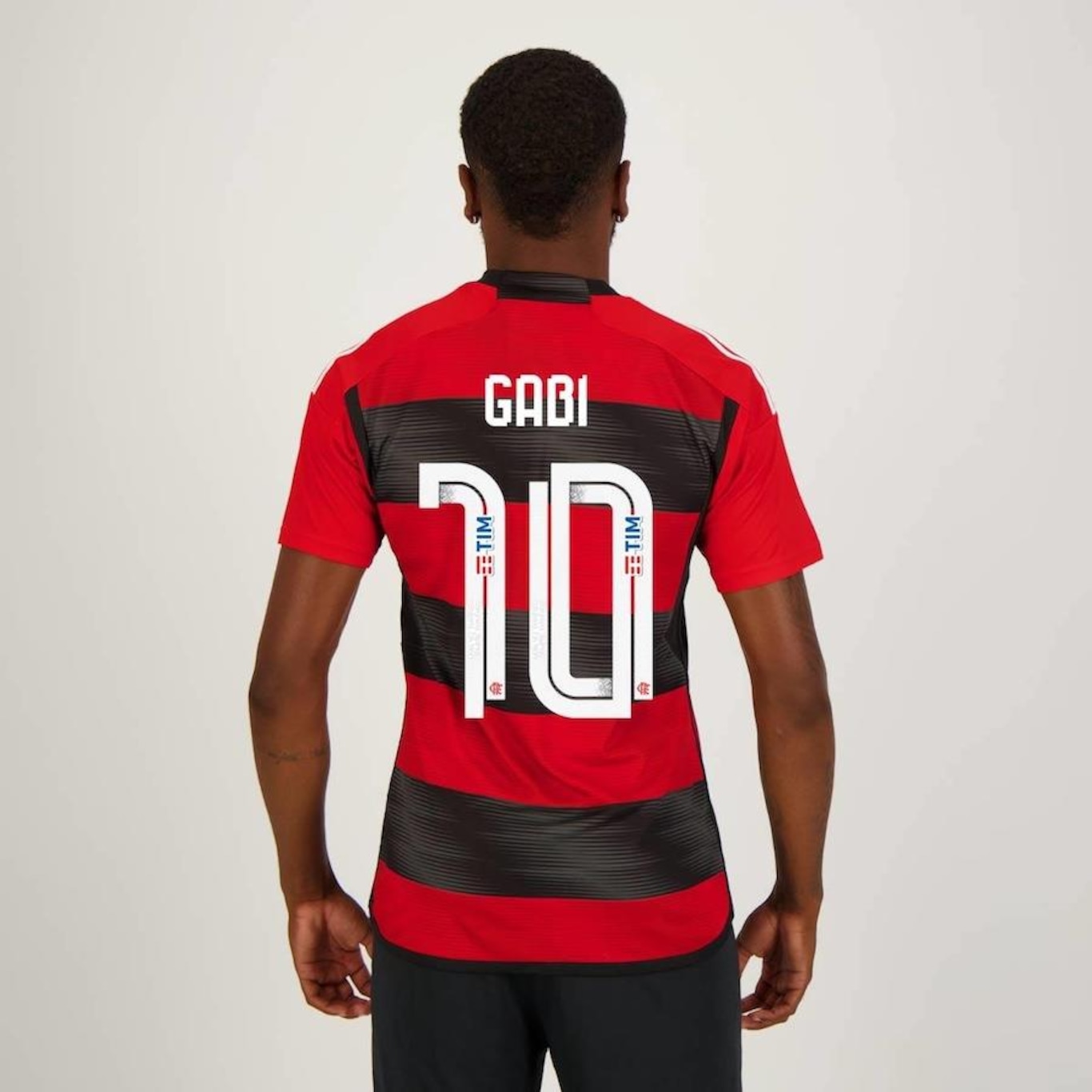 Camisa do Flamengo I 2023 10 Gabi adidas - Masculina - Foto 2