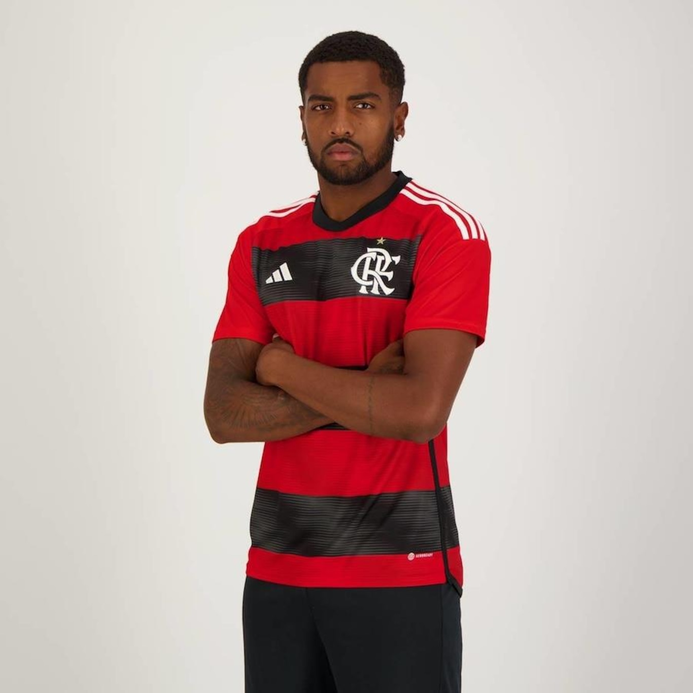 Camisa do Flamengo I 2023 10 Gabi adidas - Masculina - Foto 3