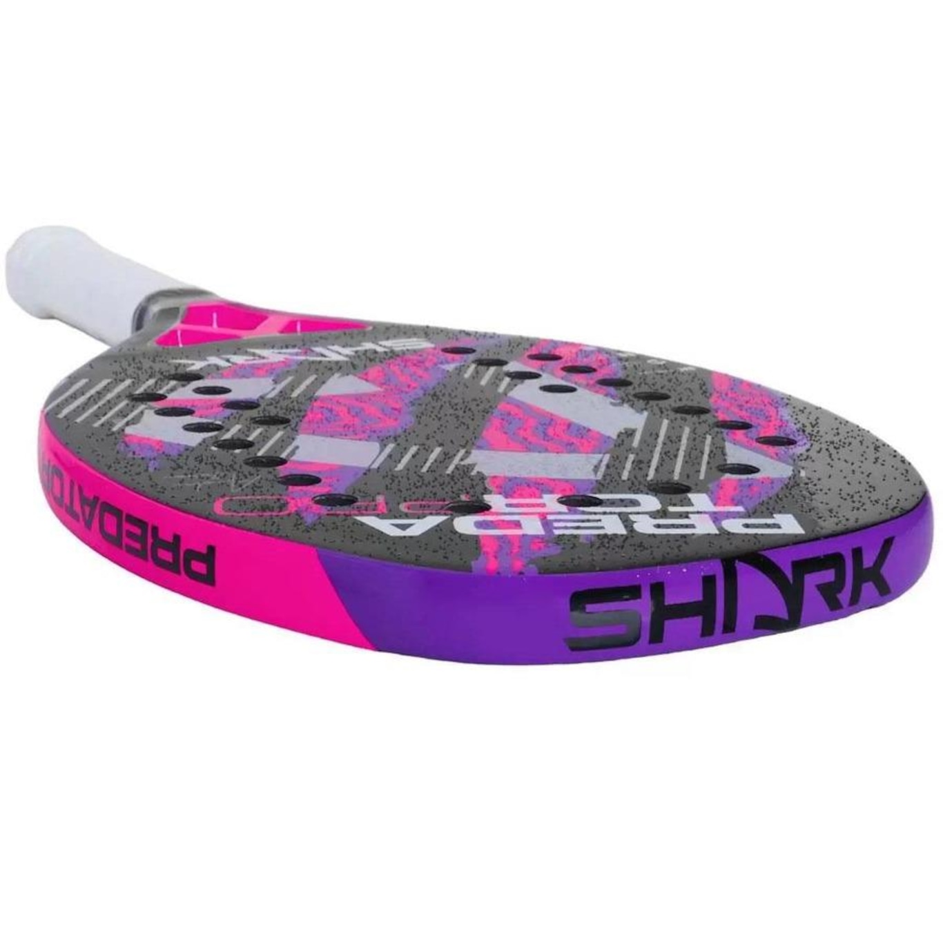 Raquete Beach Tennis Shark Predator 20mm - 2023 - Foto 6