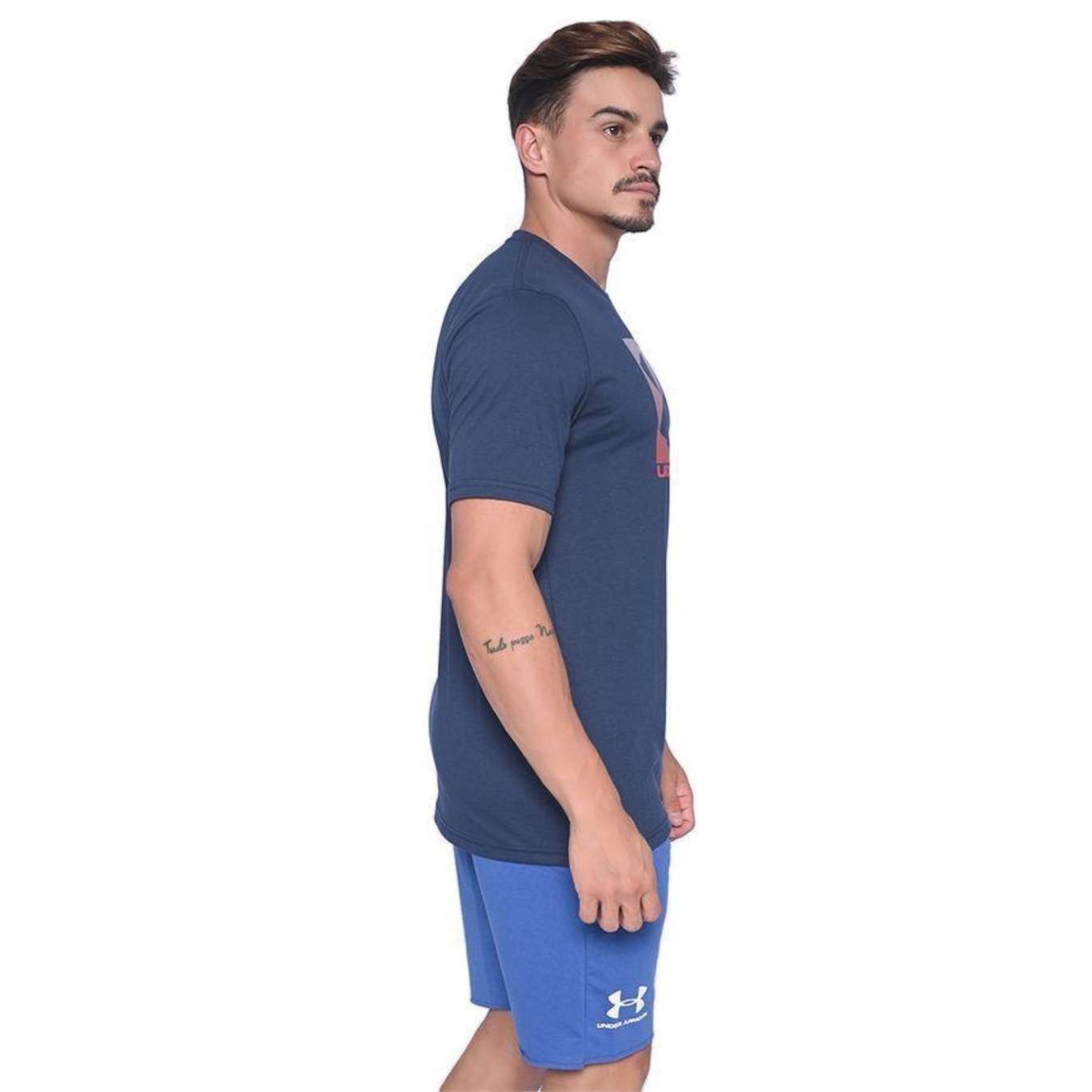 Camiseta Under Armour Boxed Sportstyle - Masculina - Foto 2