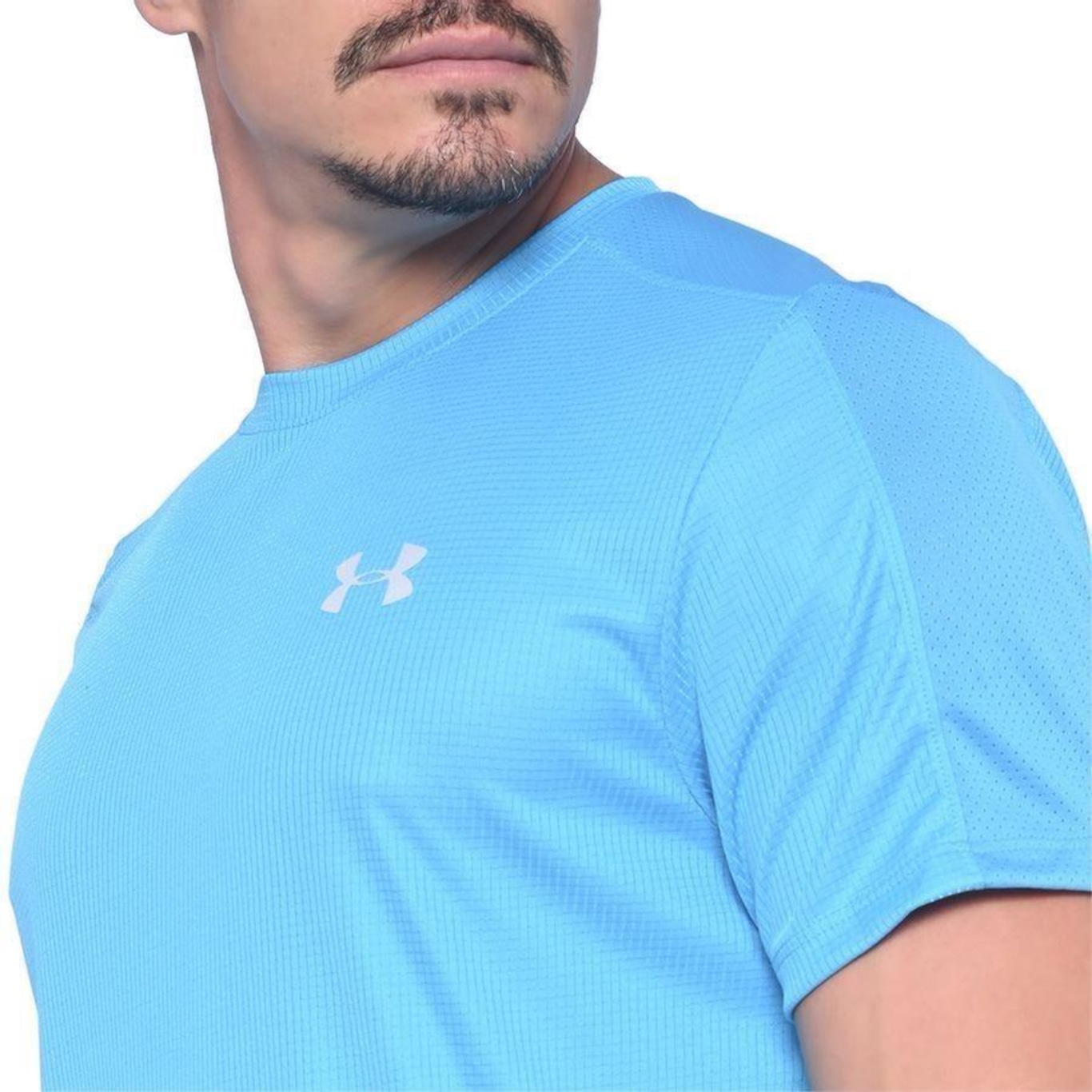 Camiseta Under Armour Speed Stride - Masculina - Foto 4