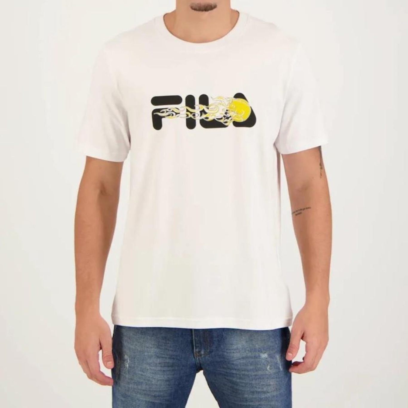 Camiseta Fila Tennis Graphic - Masculina - Foto 1