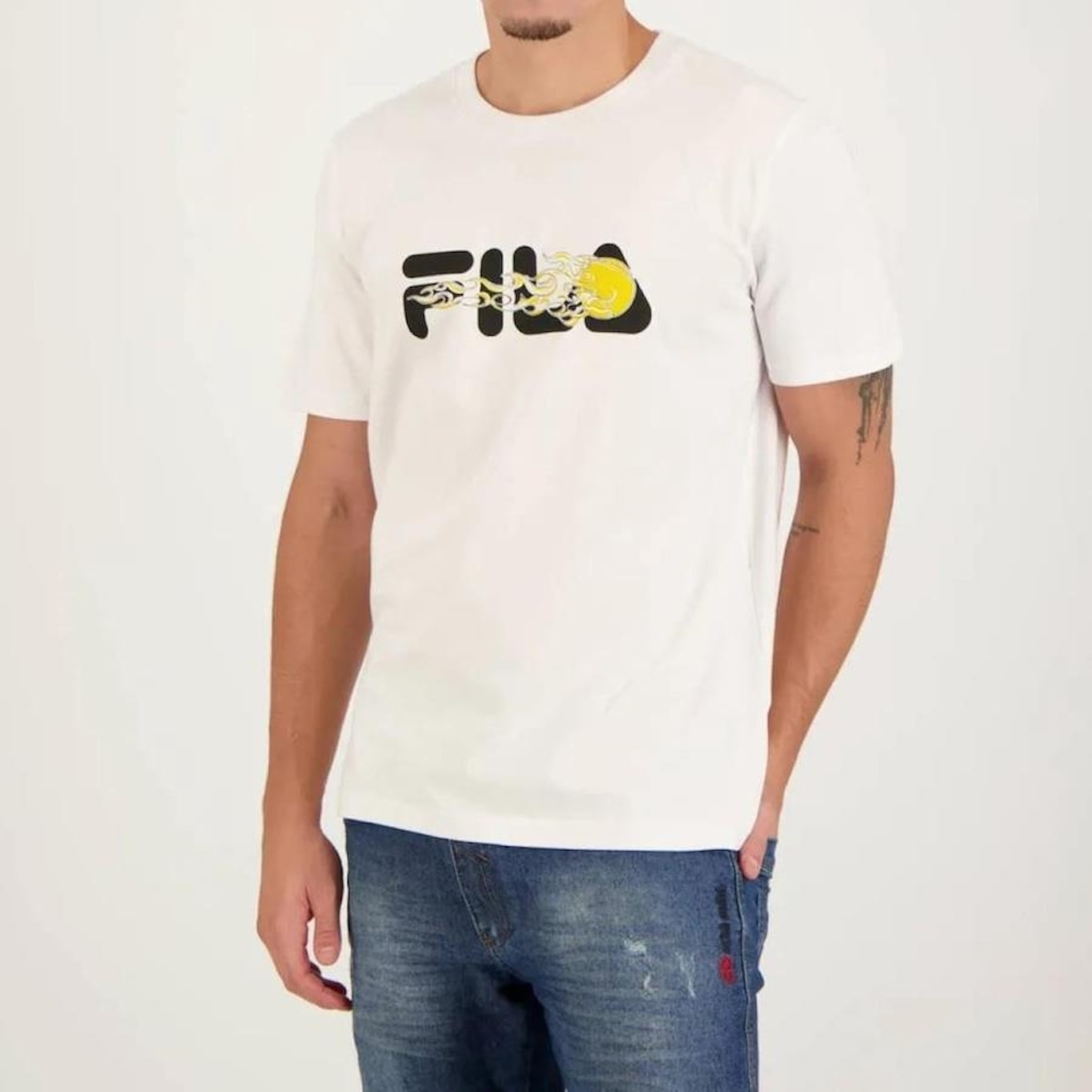 Camiseta Fila Tennis Graphic - Masculina - Foto 2