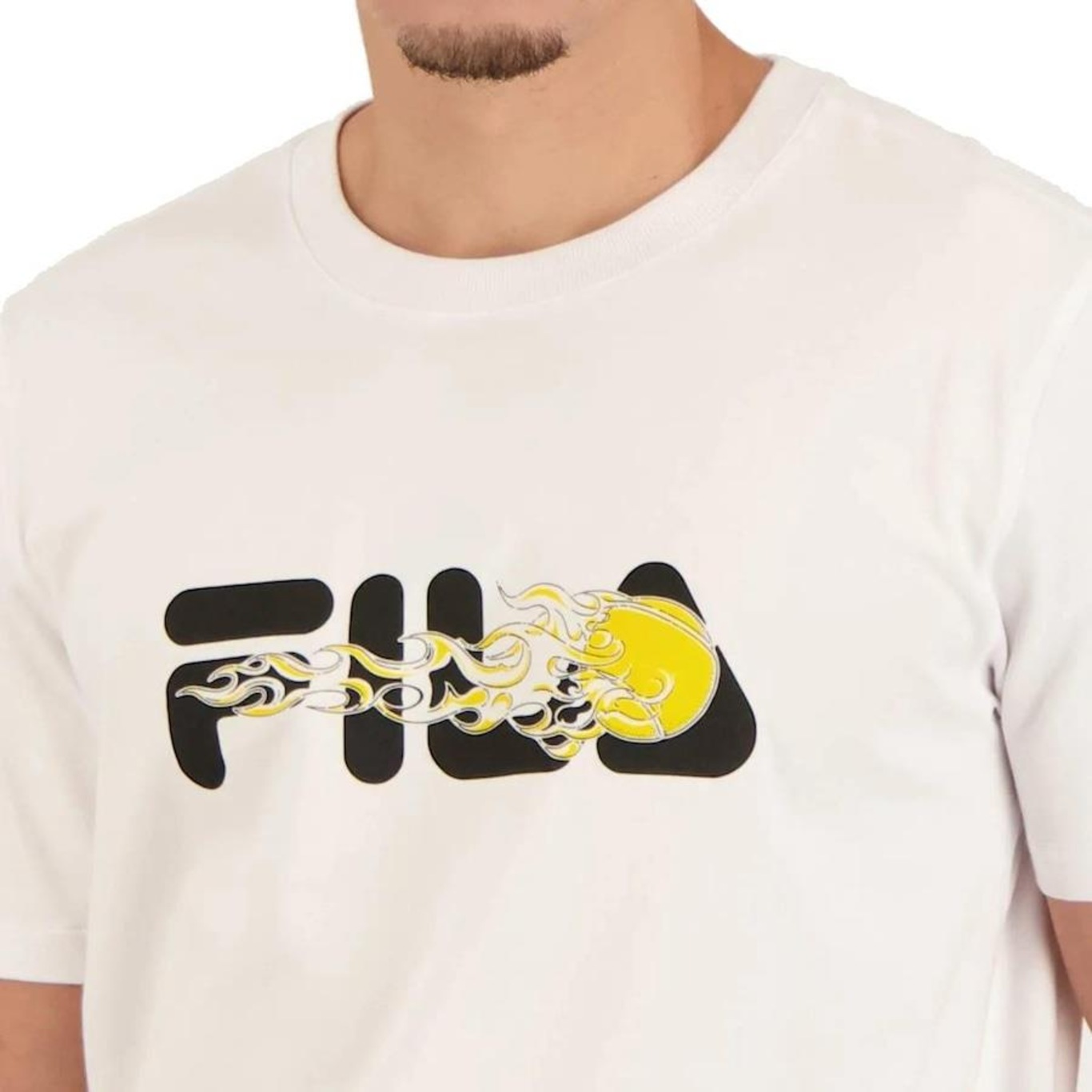 Camiseta Fila Tennis Graphic - Masculina - Foto 4