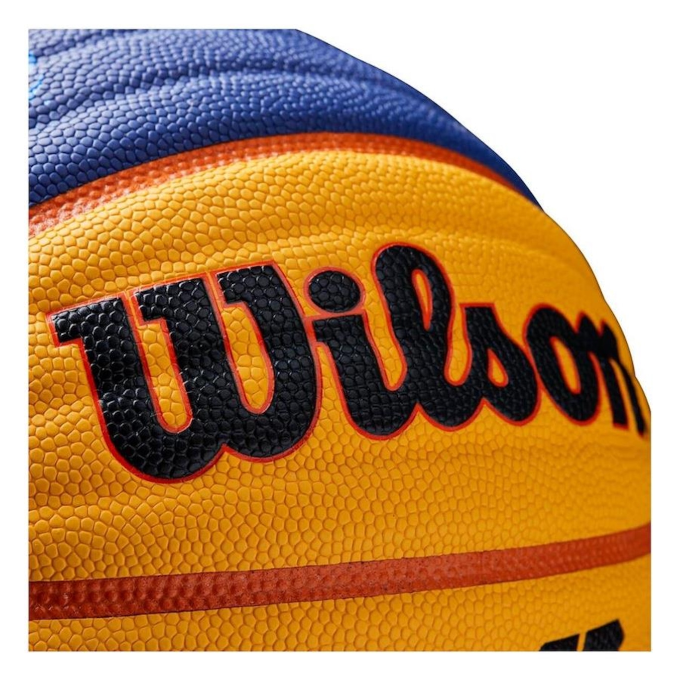 Bola de Basquete Wilson Oficial Fiba 3X3 Azul e Amarela - ProSpin