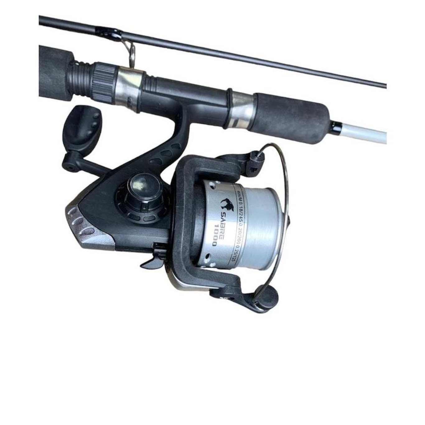 Kit de Pesca Petlazer: Molinete + Vara Sabre 1,50M 17Lb 2P Comlinha 0,30 - Foto 2