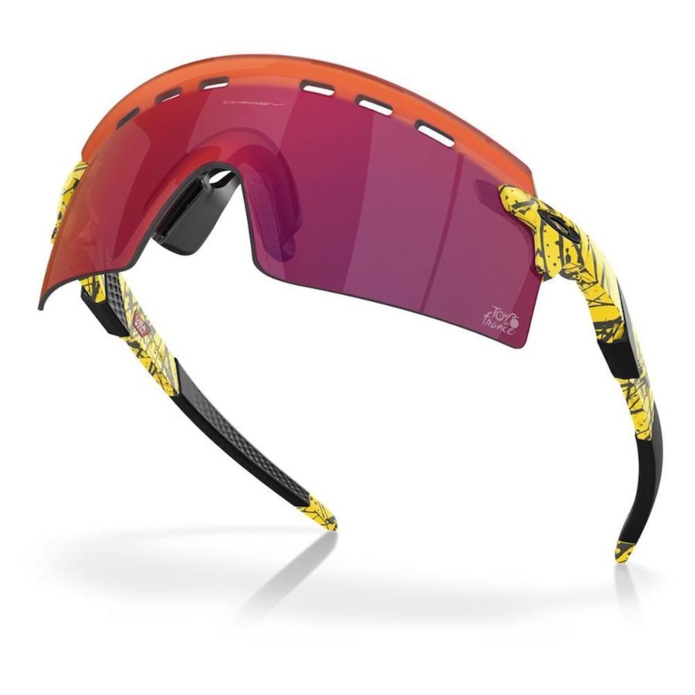 Óculos de Sol Unissex Oakley Encoder Strike Vented Tour de France - Foto 3