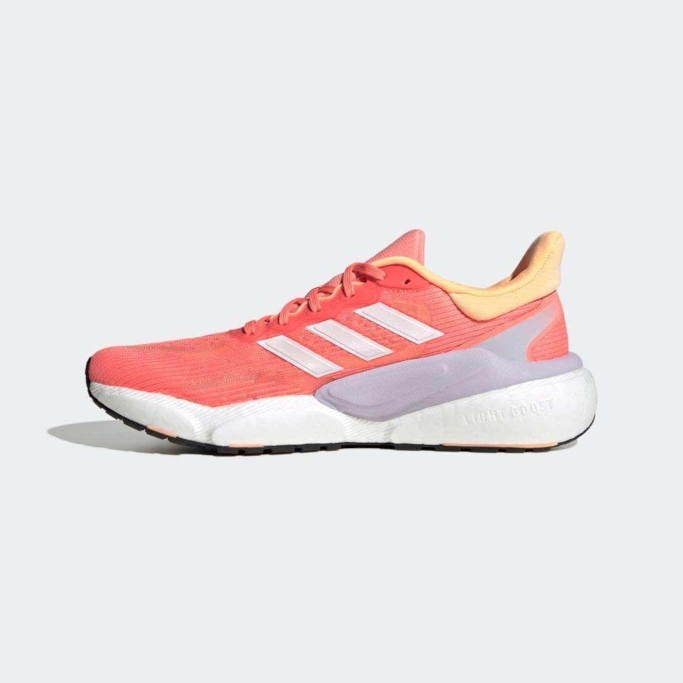 Tênis Solarboost 5 Adidas - Cinza+Vermelho