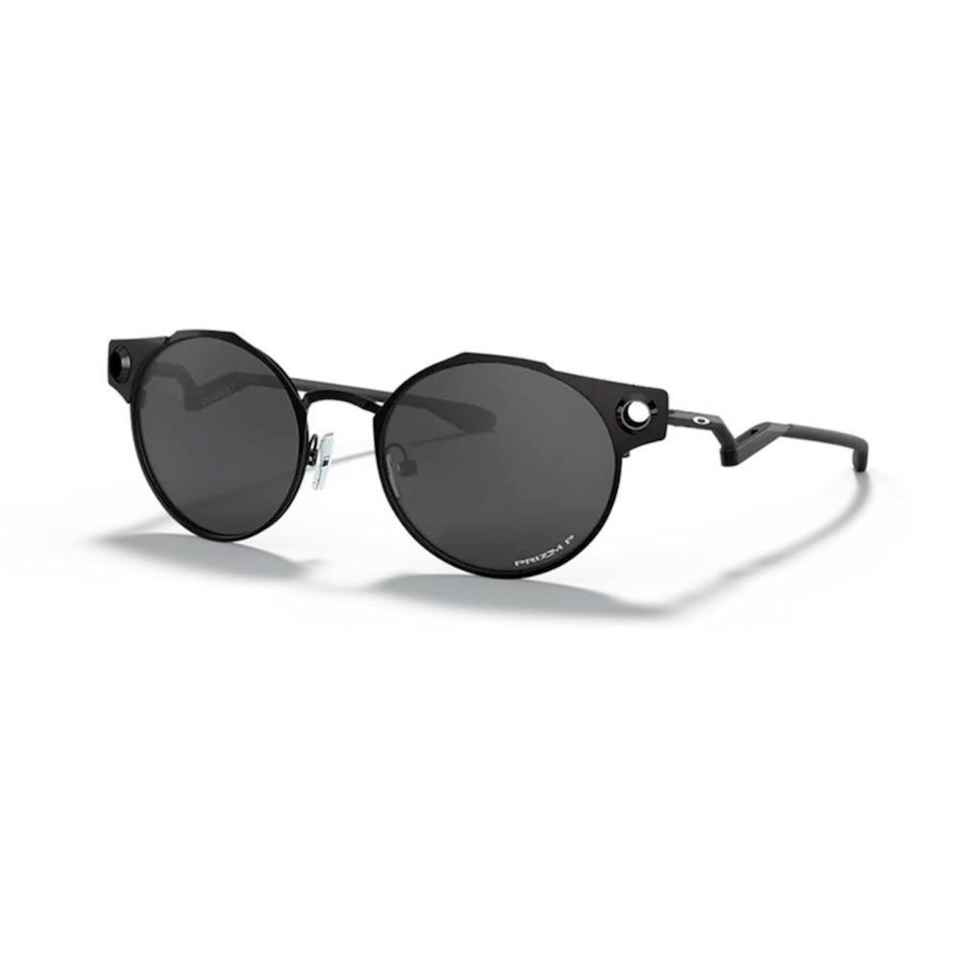 Óculos de Sol Unissex Oakley Deadbolt Satin Prizm Black Polarized - Foto 1