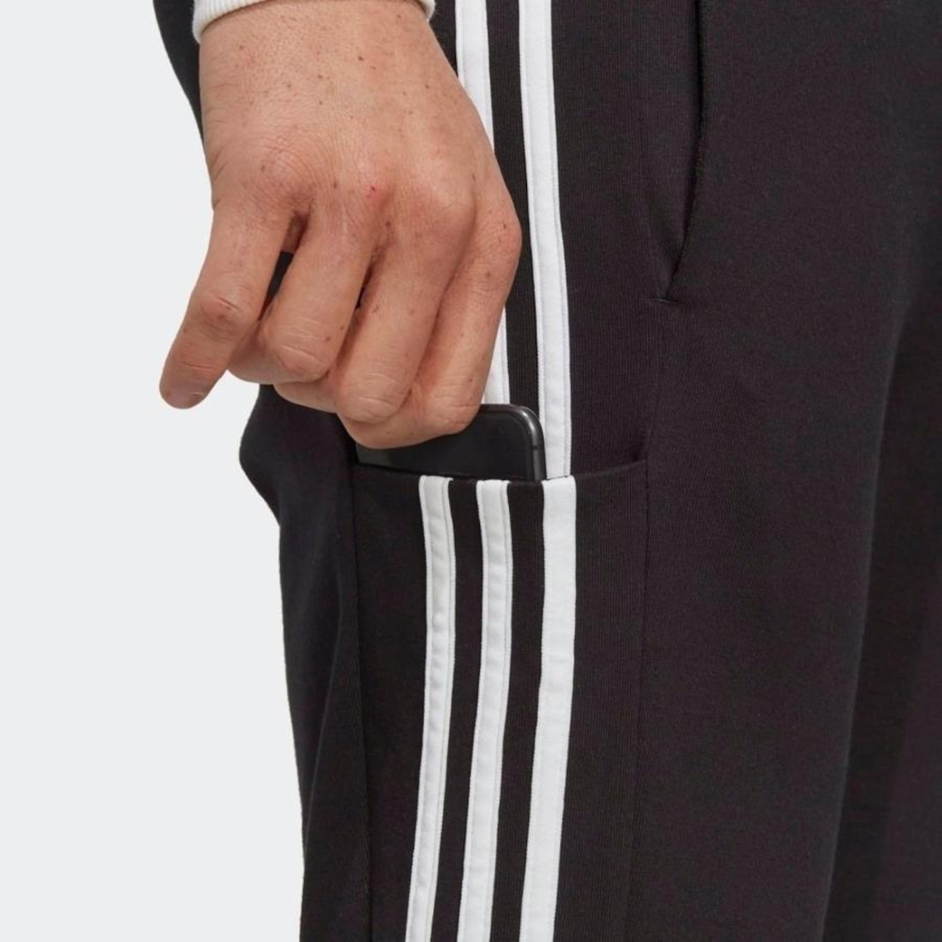 Calça adidas 3 Stripes Reta - Masculina - Foto 4