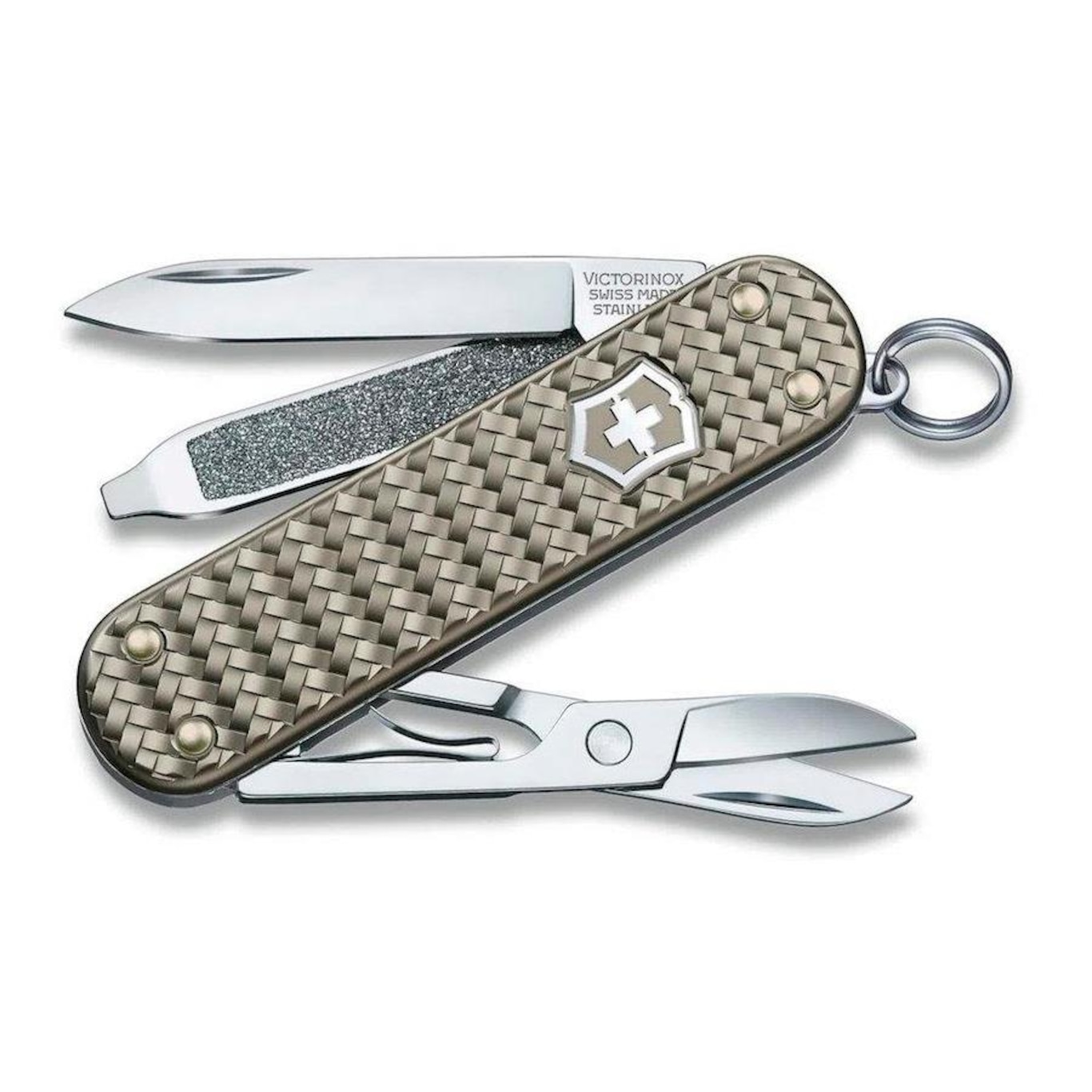 Canivete de Camping Victorinox Classic Precious Alox Infinite Gray - Foto 1