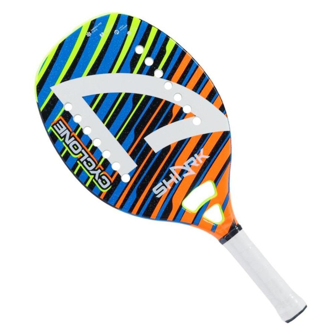 Raquete de Beach Tennis Shark Cyclone New - Foto 1