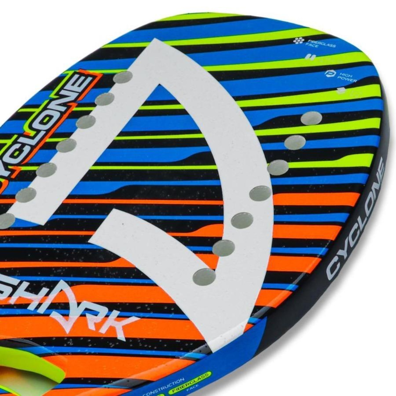 Raquete de Beach Tennis Shark Cyclone New - Foto 2