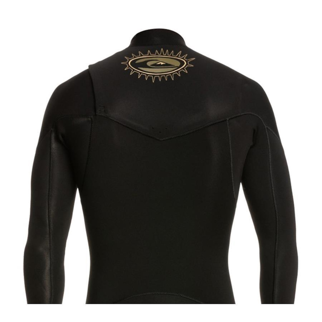 Long John Quiksilver 2/2 Everyday Sessions Manga Longa Chest Zip Black - Masculino - Foto 3