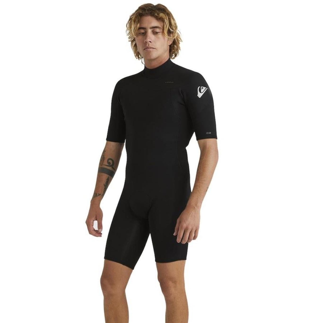 Long John Quiksilver 2/2 Everyday Sessions Back Zip Black - Masculino - Foto 1