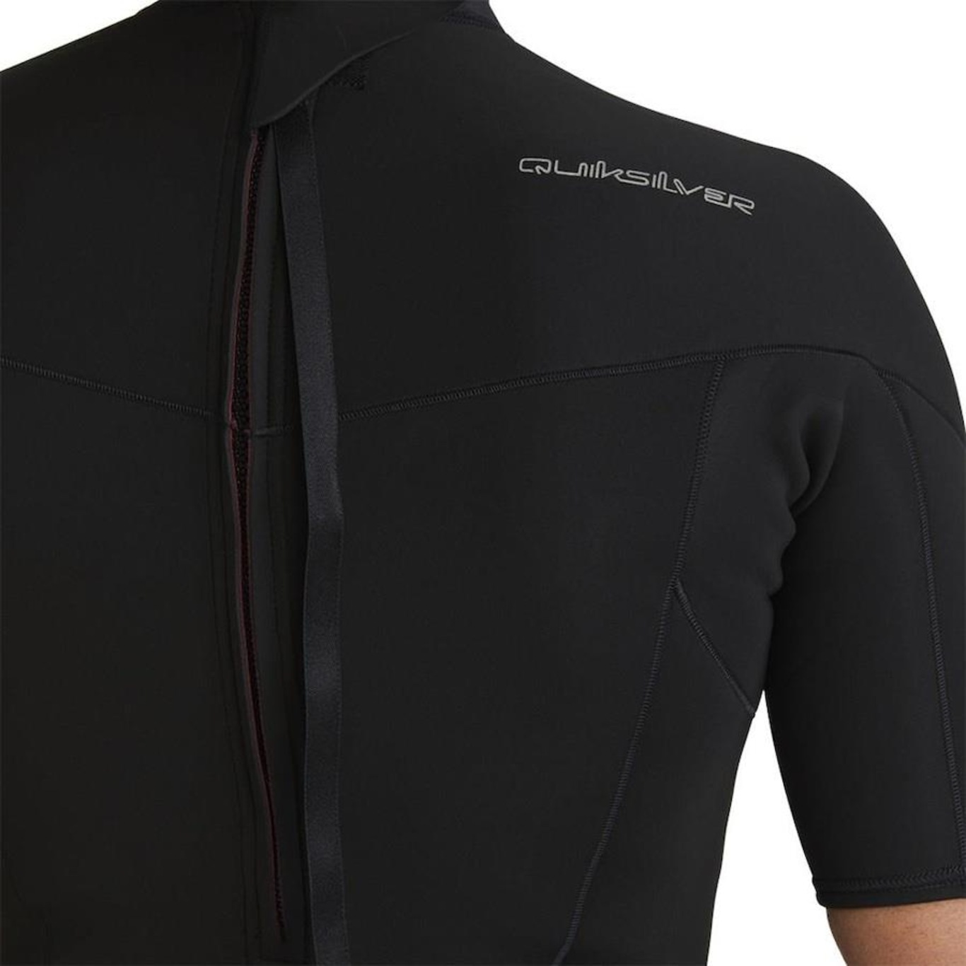 Long John Quiksilver 2/2 Everyday Sessions Back Zip Black - Masculino - Foto 3