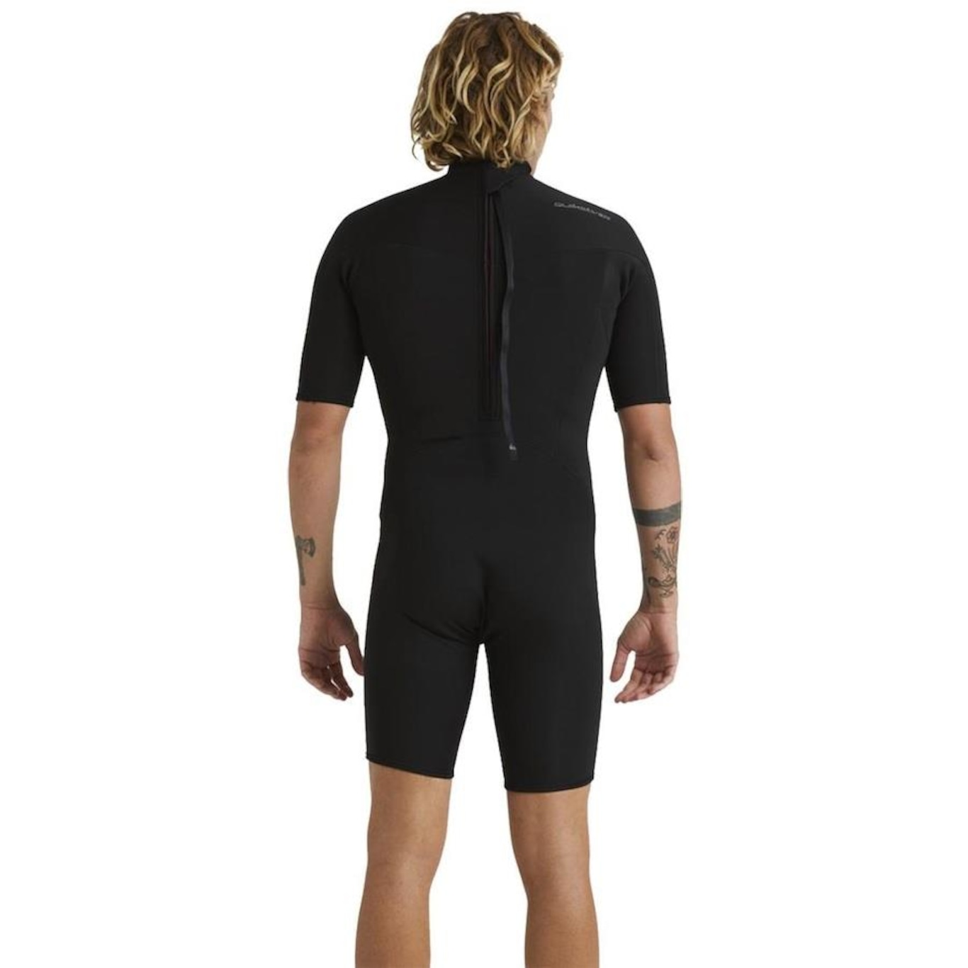 Long John Quiksilver 2/2 Everyday Sessions Back Zip Black - Masculino - Foto 4