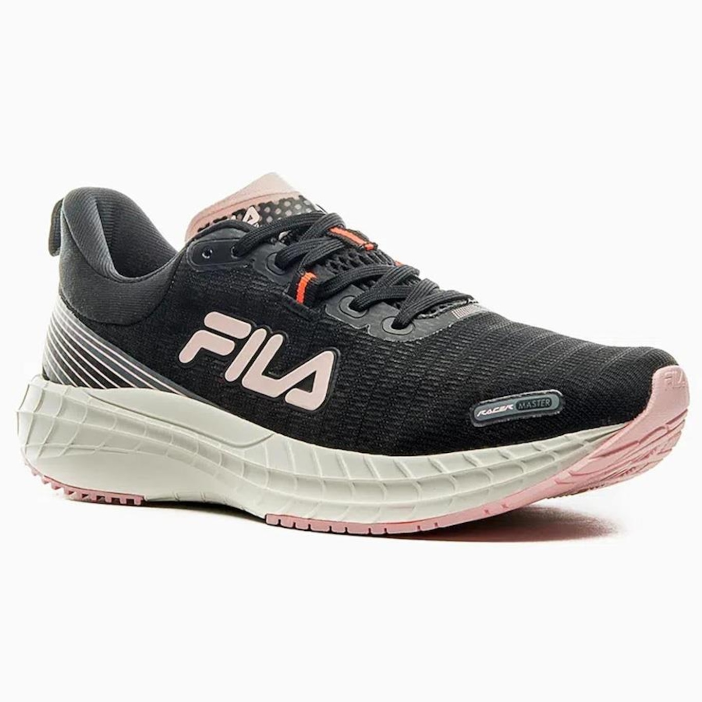 Tenis fila feminino 2025 preto com rosa centauro