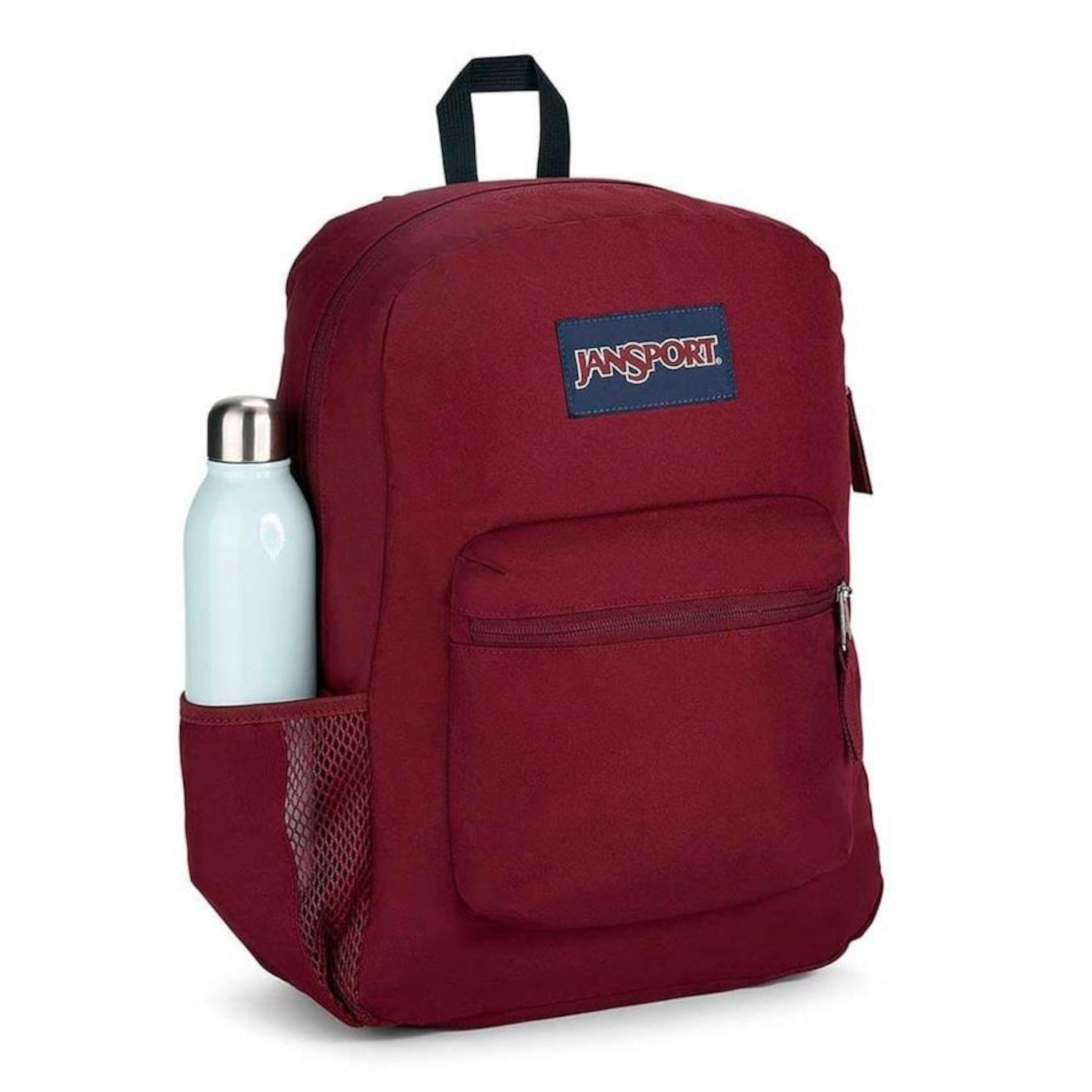 Mochila Jansport Cross Town Russet Red - 26 Litros - Foto 4