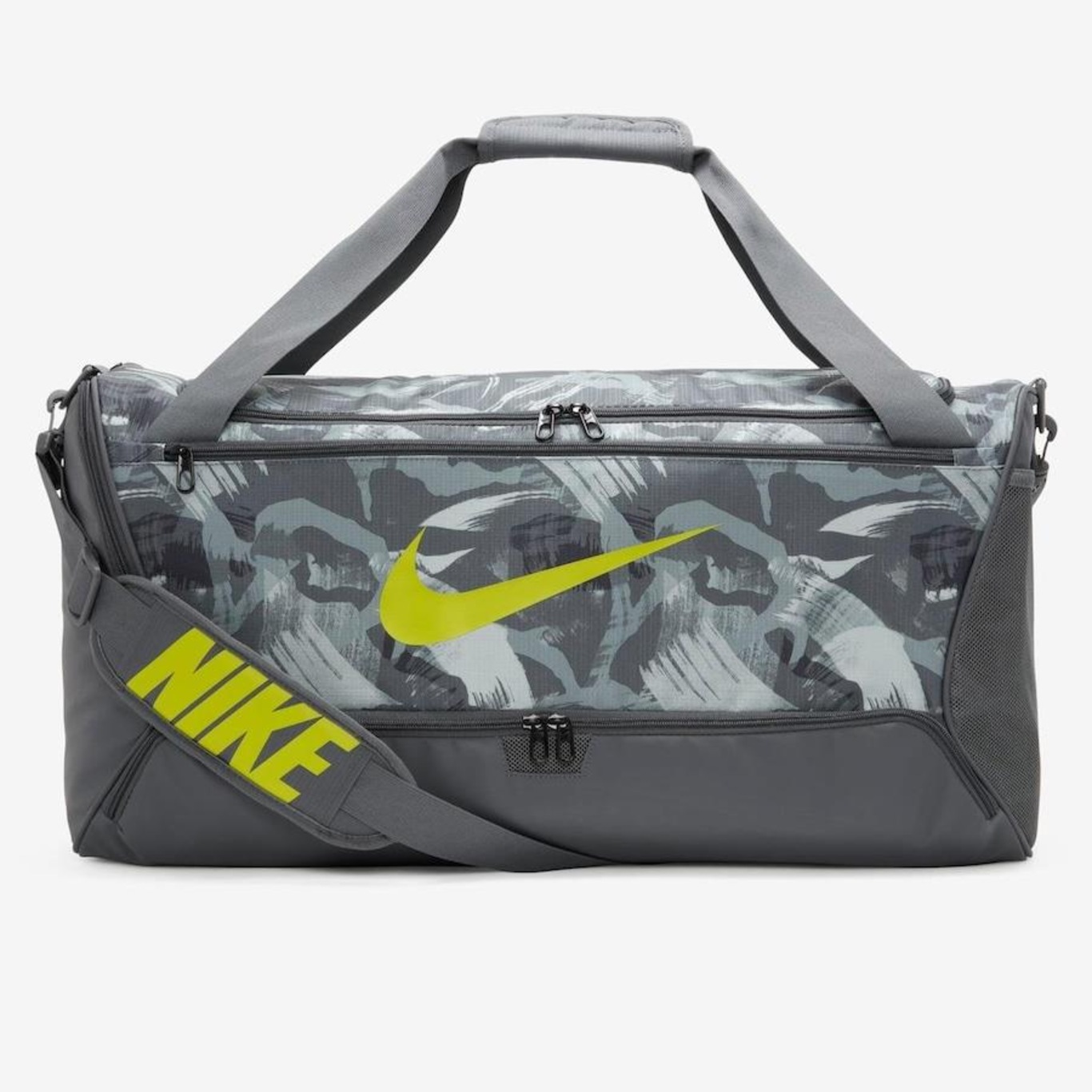 Nike brasilia store medium holdall grey