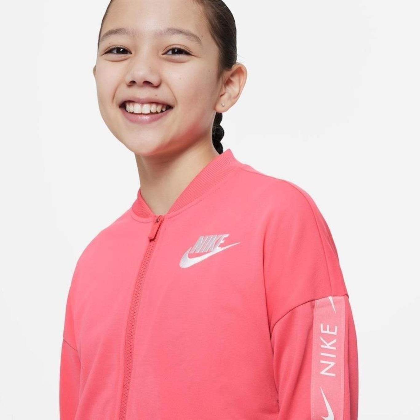 Agasalho Nike Sportswear Older Kids - Infantil - Foto 4