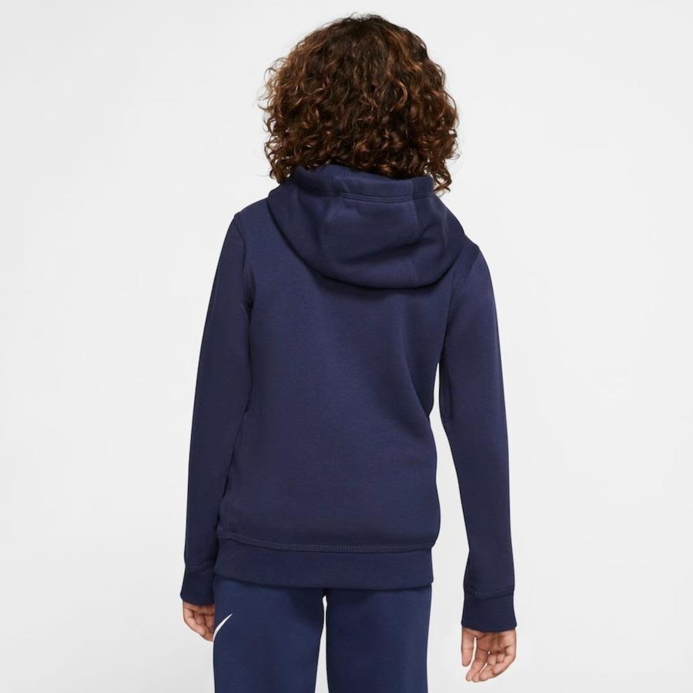 Blusão com Capuz Nike Sportswear Club Fleece - Infantil - Foto 2