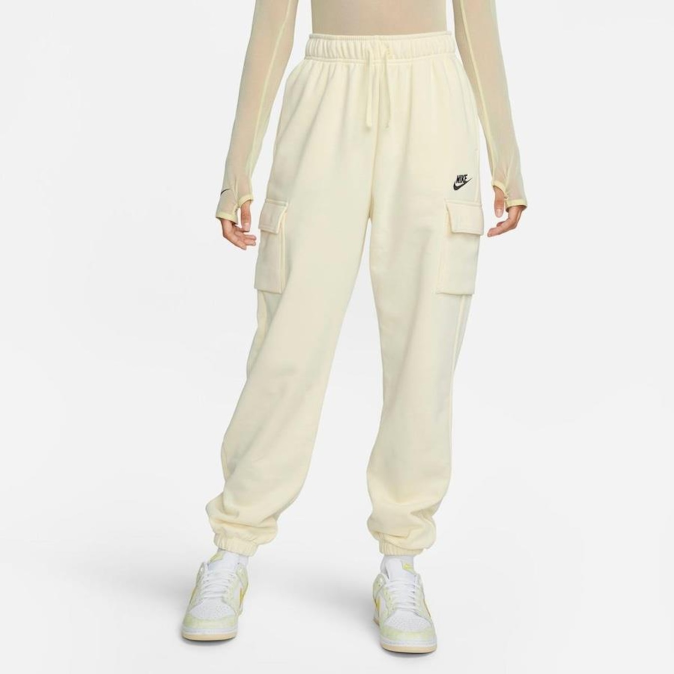 Calça Nike Sportswear Club Fleece - Feminina
