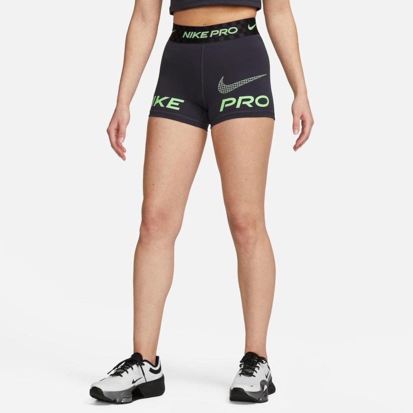 Short Feminino Nike Pro Dri-Fit GRX 3 em Promoção