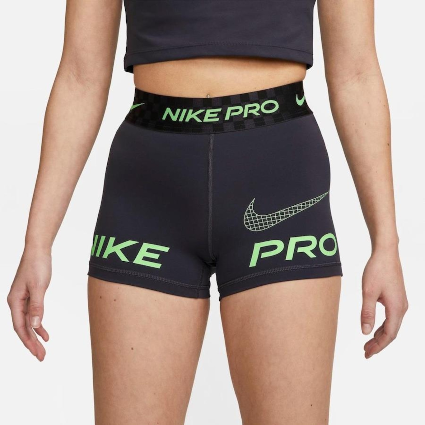 Collants de fitness Nike Pro 365 cinzento Mulheres