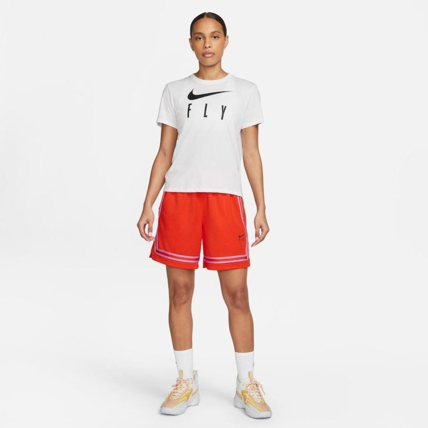 Nike Basketball Fly Crossover short in red