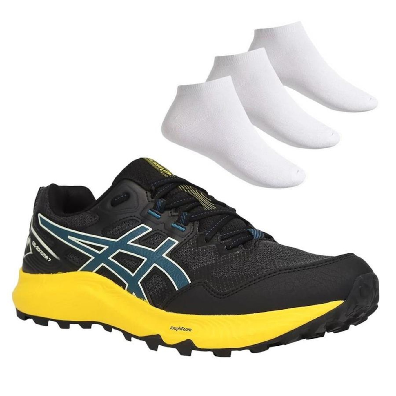 Tênis ASICS GEL-Sonoma 7 - Masculino - Preto - Asics Brasil