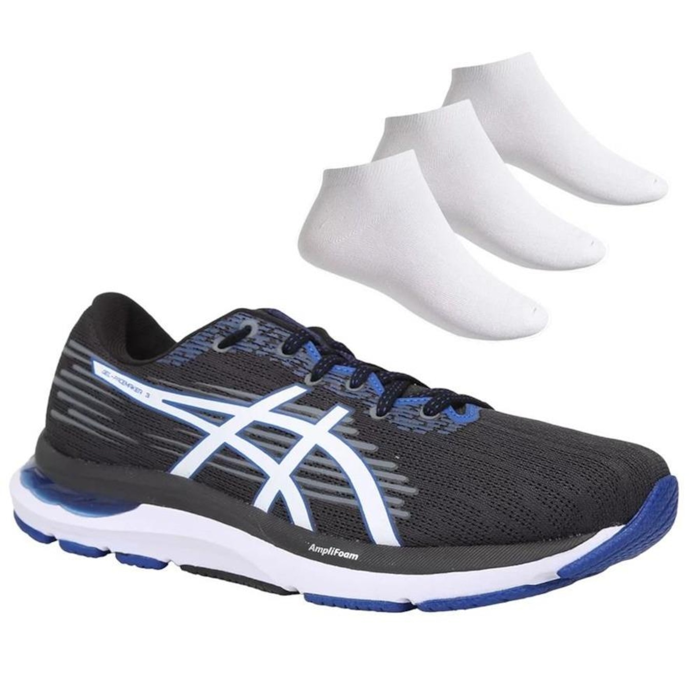 Kit Tênis Asics Gel-Pacemaker 3 + 3 Pares de Meias - Masculino - Foto 1