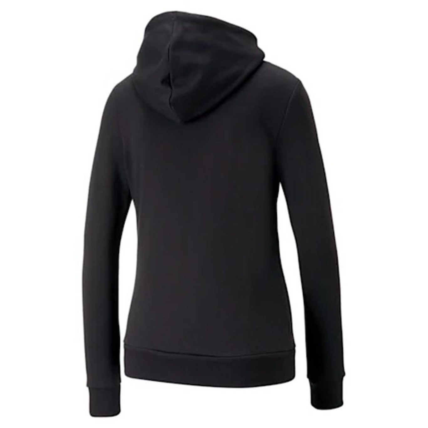 Blusão de Moletom Canguru Puma Essentials Novashine French Terry Hoodie Black - Feminino - Foto 2