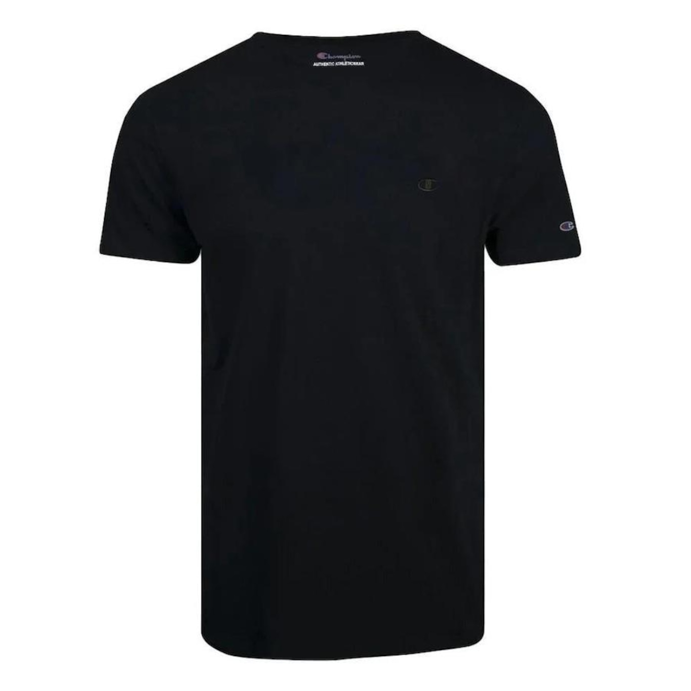 Camiseta Champion Ath Basic C Emb Logo - Masculina - Foto 1