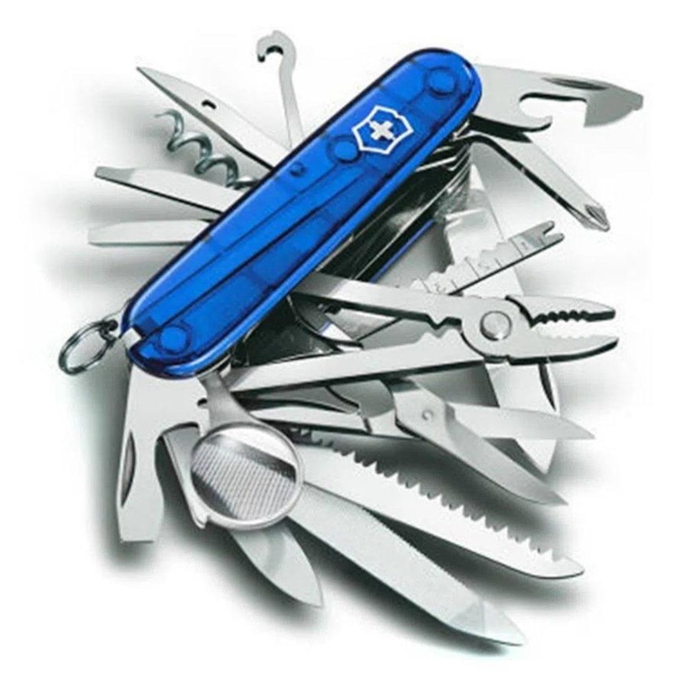 Canivete de Camping de Bolso Victorinox Médio Swiss Champ - Foto 2