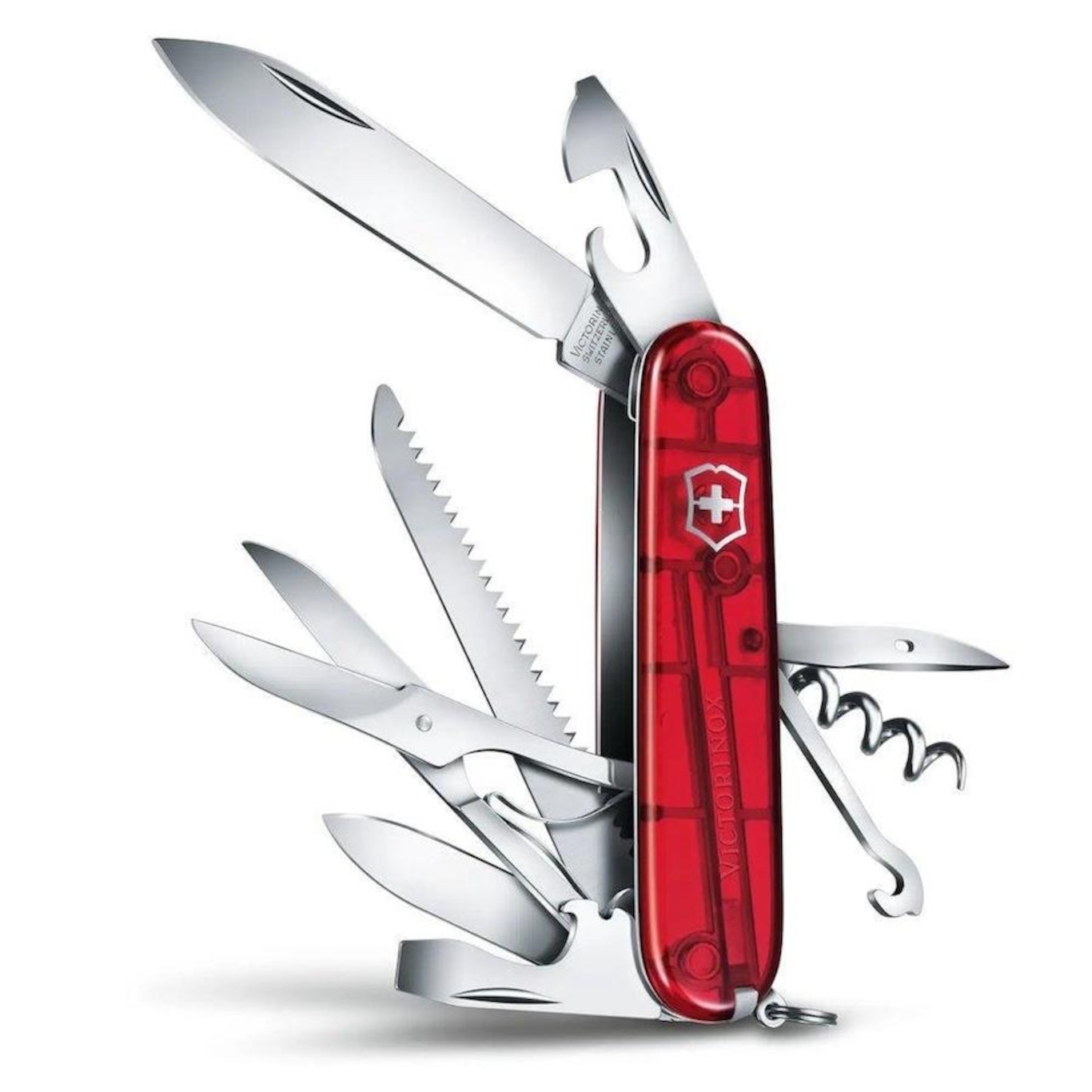 Canivete de Camping de Bolso Victorinox Médio Huntsman com 15 Funções - Foto 2