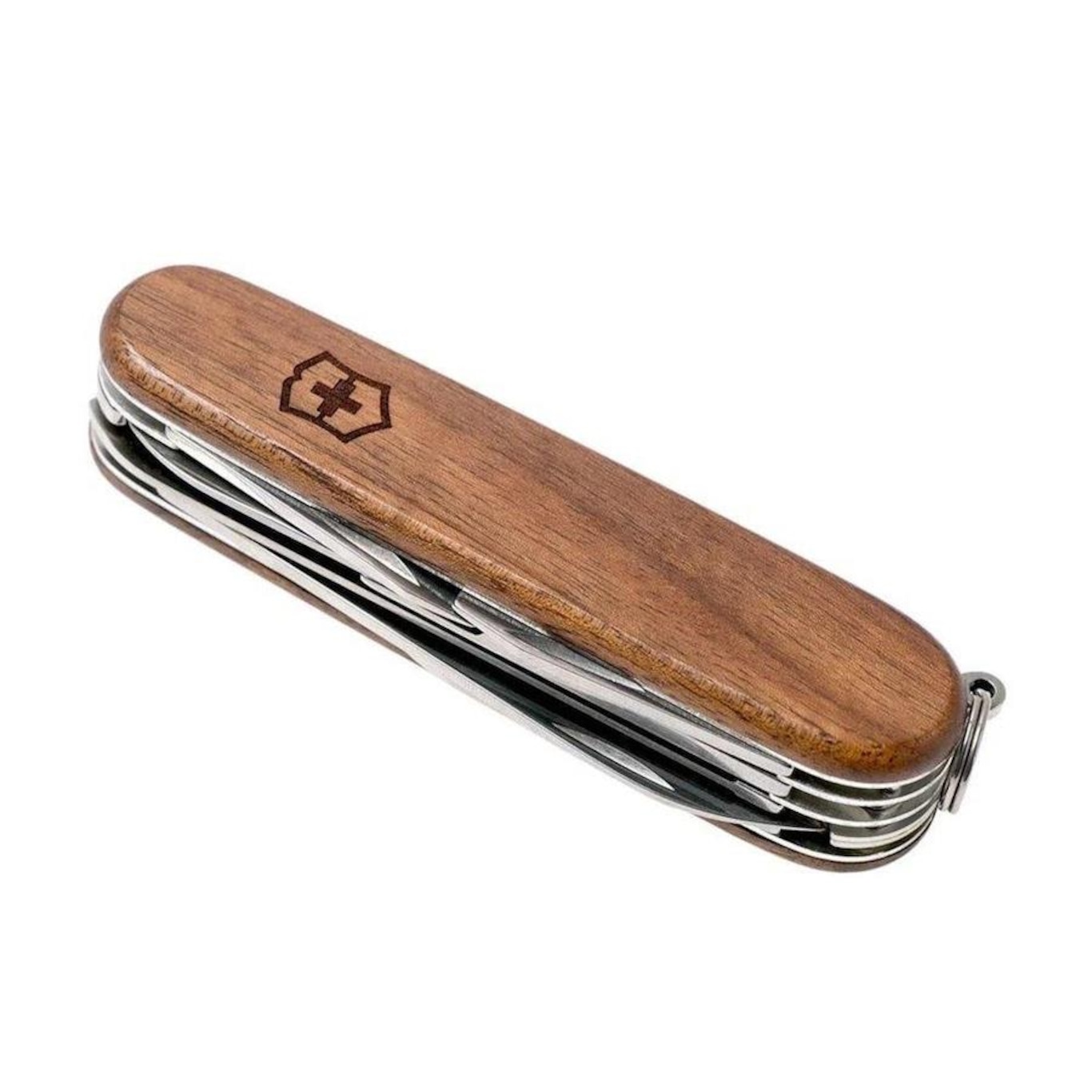 Canivete de Camping de Bolso Victorinox Médio Huntsman Wood - Foto 4