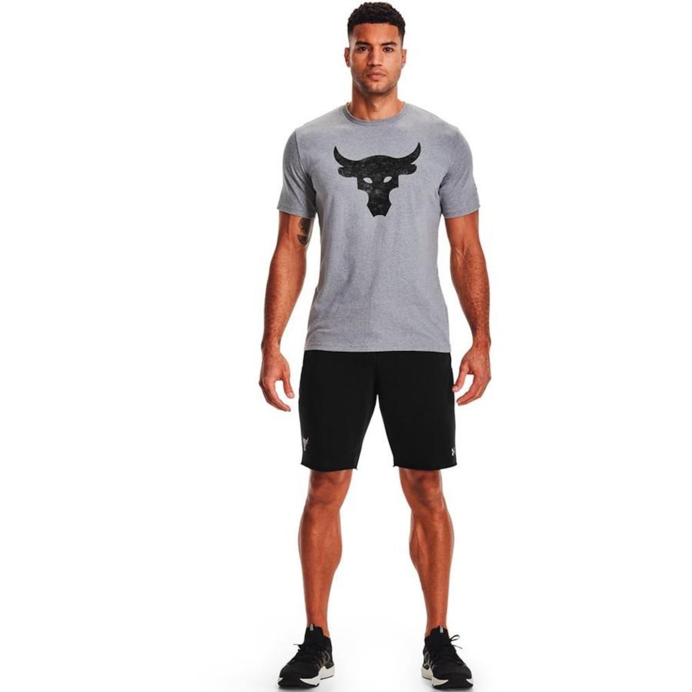 Shorts Under Armour Project Rock Terry 2 - Masculino - Foto 3