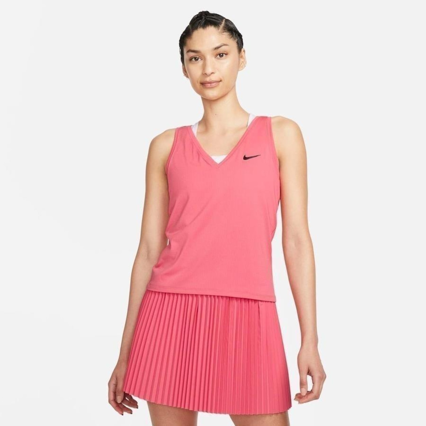 Nike pink 2025 tennis dress