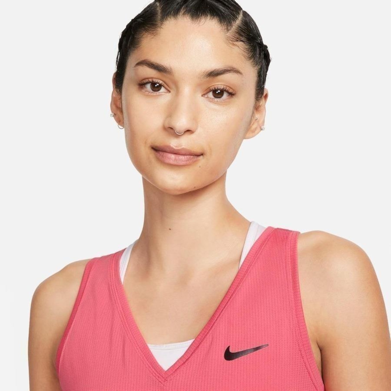 Camiseta Regata Nike Court - Feminina - Foto 3