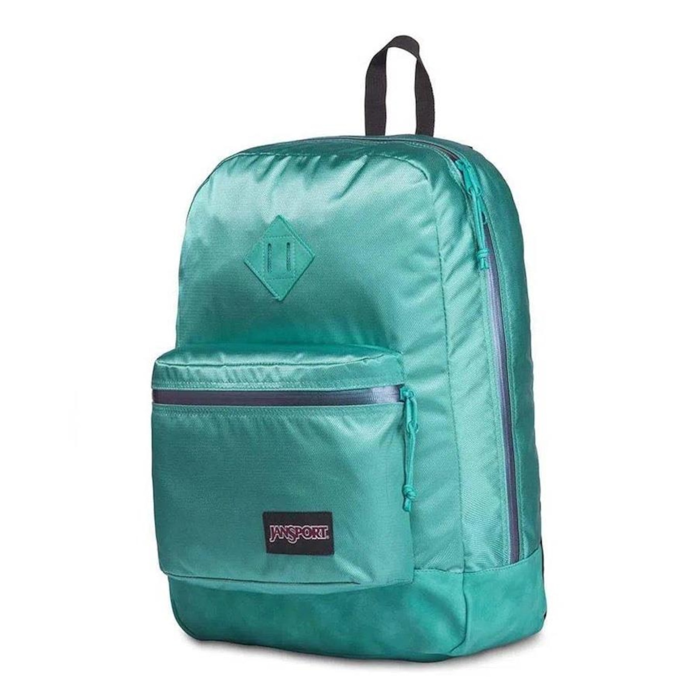 Mochila Jansport Super Fx Classic Teal Premium Poly - 26 Litros - Foto 2