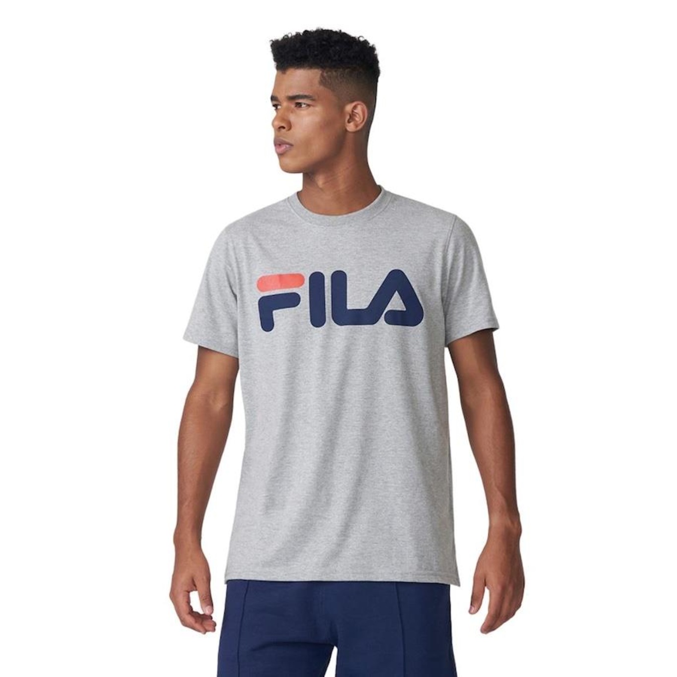 Camiseta Fila Premium Letter LifeStyle F11L244 - Masculina - Foto 1