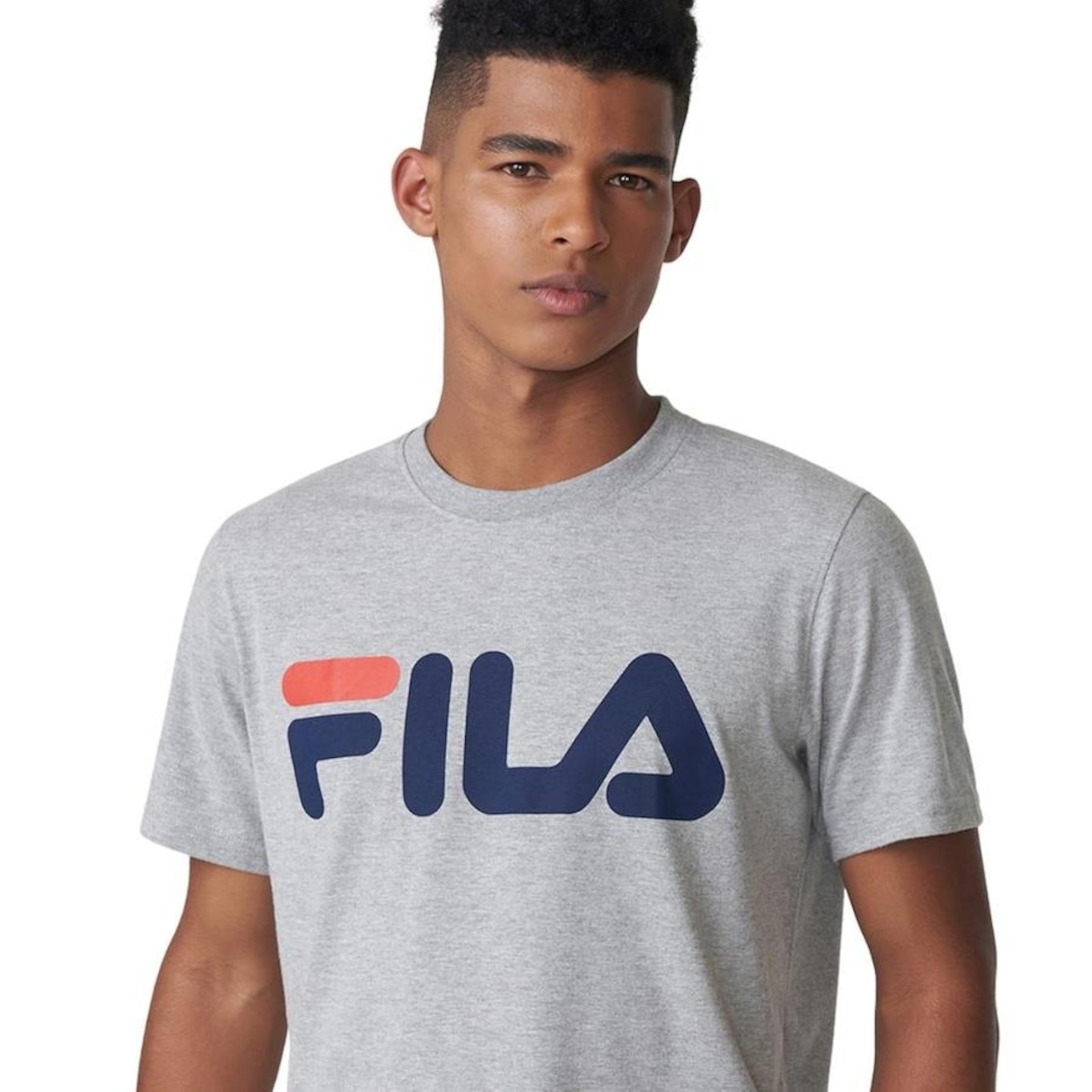 Camiseta Fila Premium Letter LifeStyle F11L244 - Masculina - Foto 4