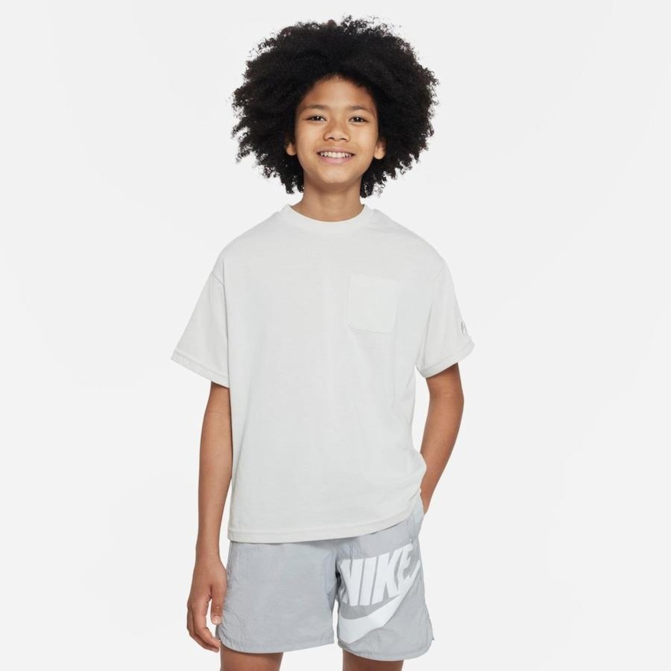 Camiseta Nike Outdoor Play - Infantil - Foto 1