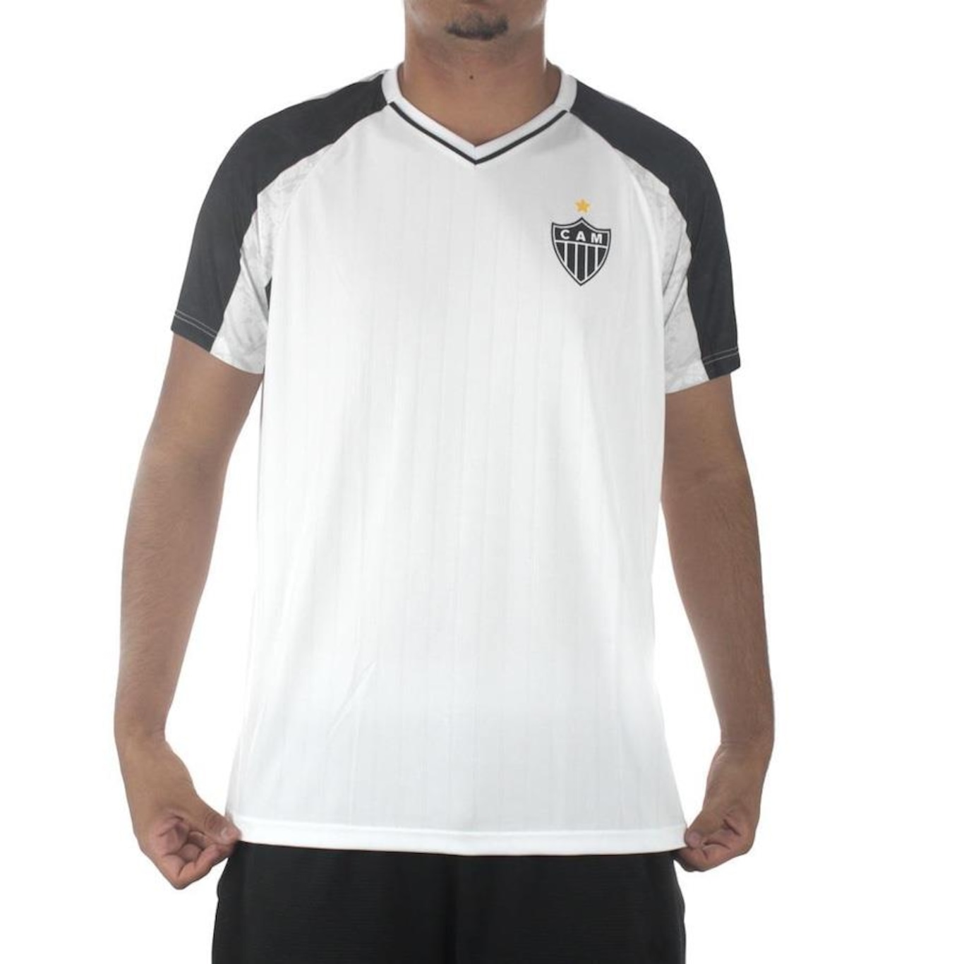 Camisa Braziline Atlético Mineiro Dawg Branca - Masculina - Foto 1